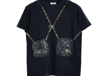 YESKICKS Chanel Hand Painted Bag T-Shirt For Unisex