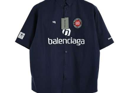 YESKICKS Balenciaga Soccer Medal Logo Print T-Shirt For Unisex