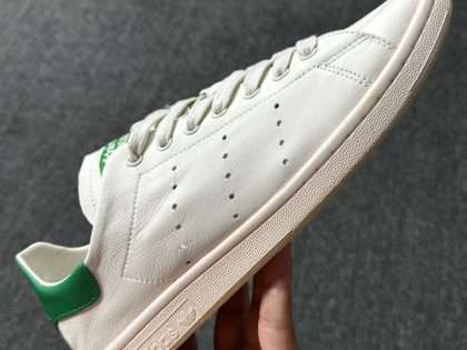YESKICKS Balenciaga x Adidas Stan Smith Worn-Out White Green Replica Sneaker