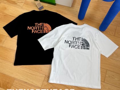 YESKICKS The North Face Scissors Logo T-shirt for Unisex Black and White