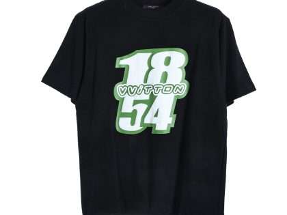 YESKICKS Louis Vuitton 1854 Series Flocked Foam Printed T-Shirt For Unisex