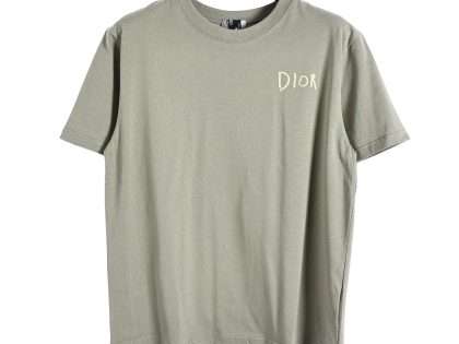YESKICKS Dior Logo Print T-Shirt For Unisex