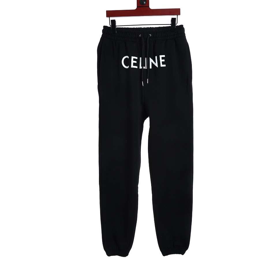 YESKICKS Celine Alphabet Print Athleisure Pants For Unisex