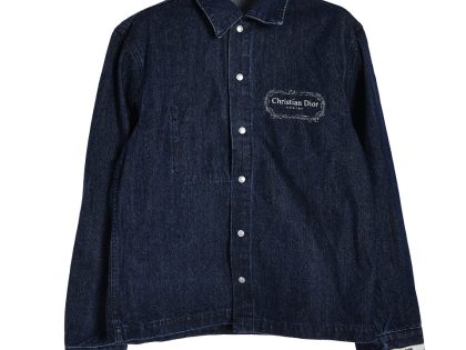 YESKICKS Dior Oil Painting Girl Tannin Denim Jacket For Unisex