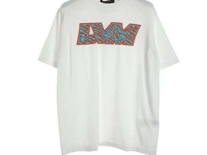 YESKICKS Louis Vuitton Zebra Print Knit Short Sleeve T-Shirt For Unisex