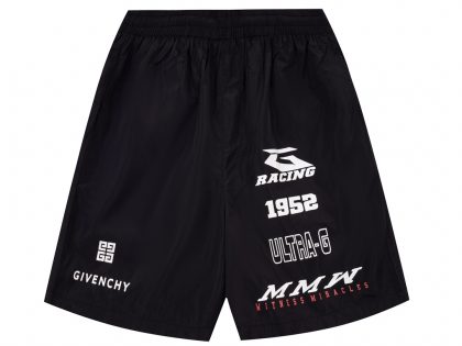 YESKICKS Givenchy Short Pants Casual Style Pants Print For Unisex Black