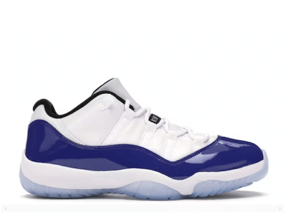 Air Jordan 11 Retro Low White Concord AH7860-100 Replica