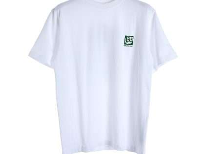 YESKICKS Balenciaga BB Bubble Print Short Sleeve T-Shirt For Unisex Black And White