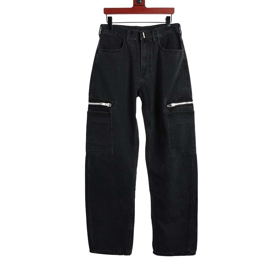 YESKICKS Givenchy 23SS Double Pocket Workwear Pants For Unisex