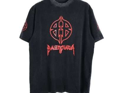 YESKICKS Balenciaga Alien BB Washed and Aged Short Sleeve T-Shirt For Unisex