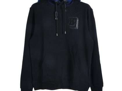 YESKICKS Burberry B Patchwork Blue Plaid Hooded  Hoodie For Unisex