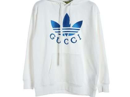 YESKICKS Gucci x Adidas Logo Embroidery Hoodie For Unisex