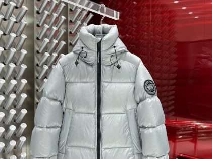 YESKICKS Canada goose NBA x Rhude Hooded Down Jacket For Unisex