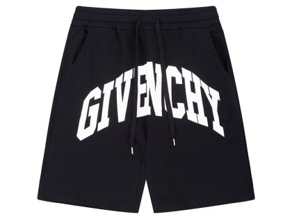 YESKICKS Givenchy Short Pants Casual Style Pants For Unisex Black And White
