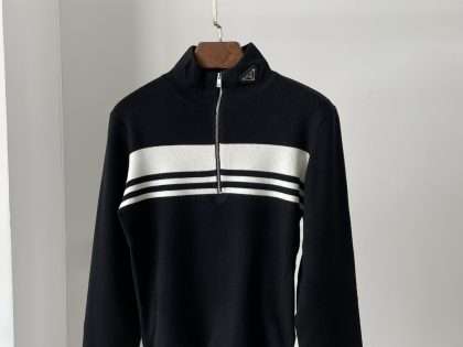 YESKICKS Prada 2023 New Striped Slim Fit Knit For Women
