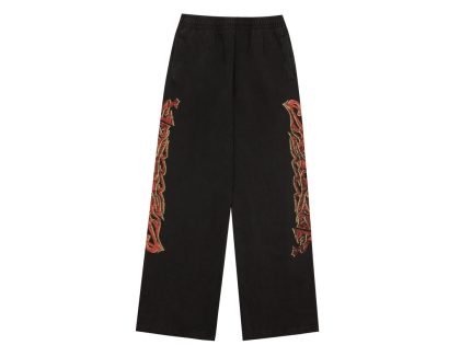 YESKICKS Balenciaga Printed Pants for Unisex