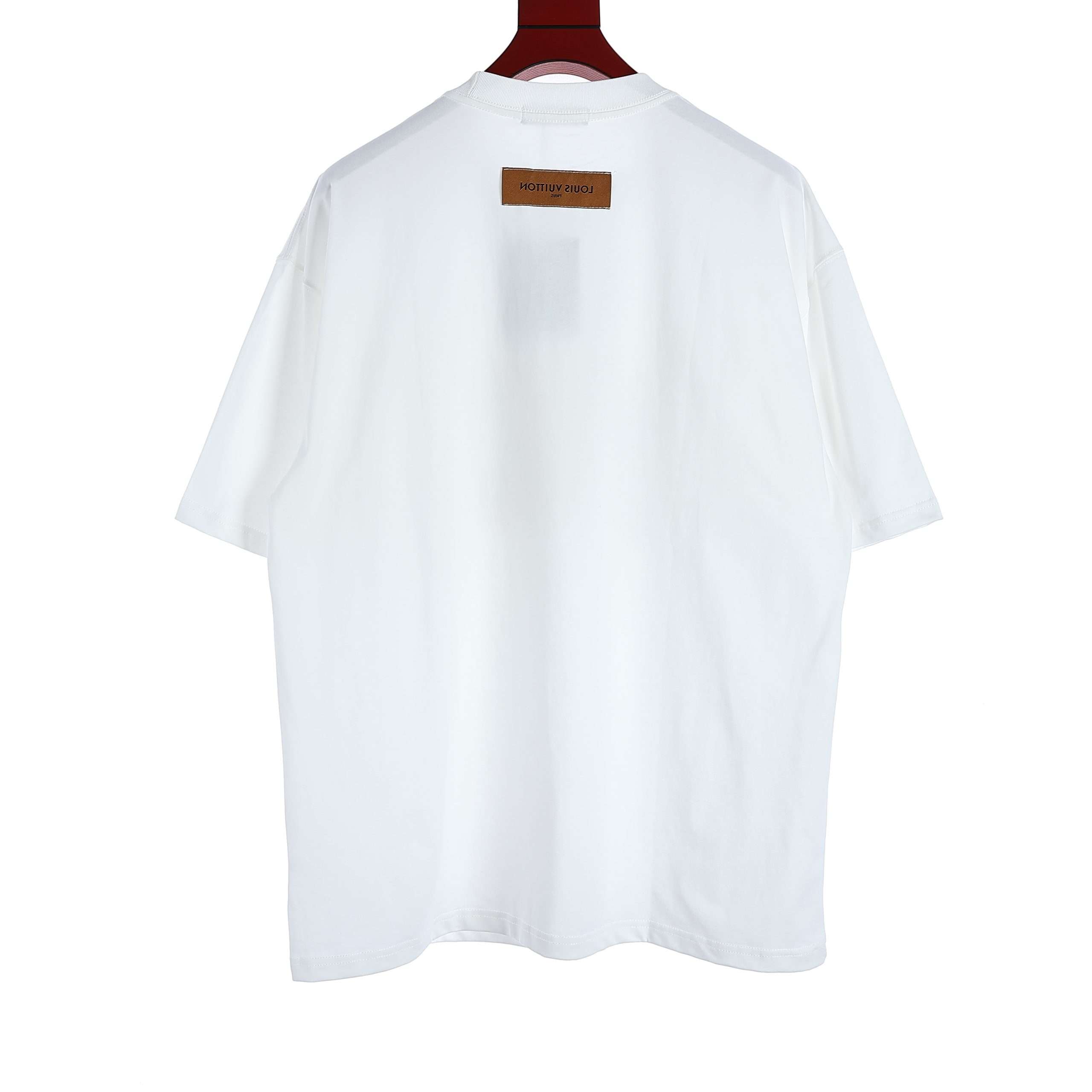 YESKICKS Louis Vuitton Fireworks Iron-On T-Shirt For Unisex Black And White - Image 10