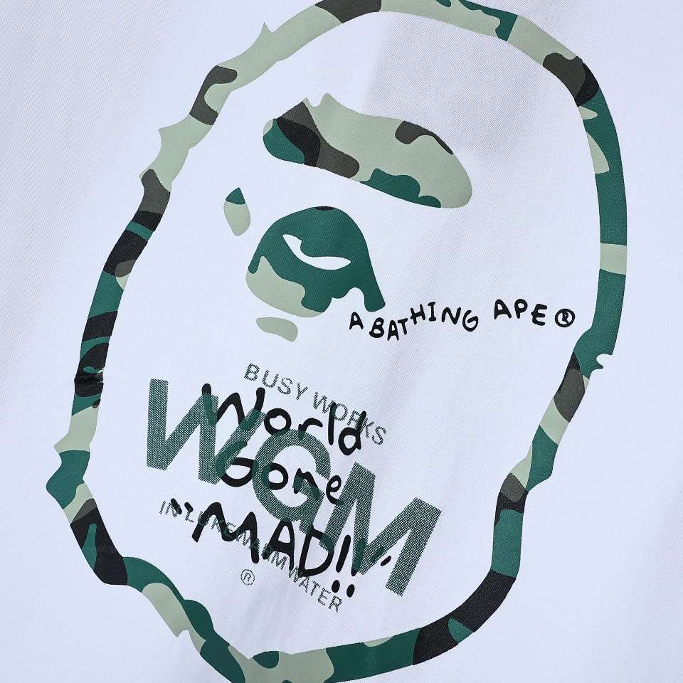 YESKICKS Bape Chest Graffiti Letter For Unisex Black And White - Image 10