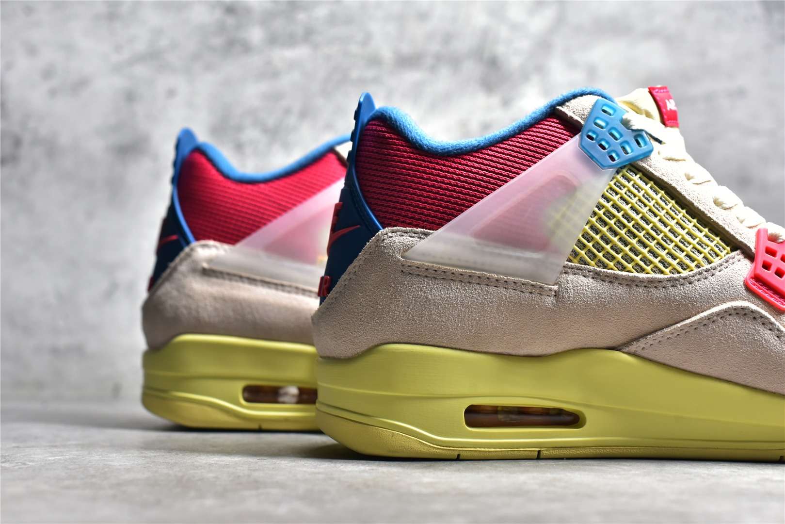 Jordan 4 Retro Union Guava Ice ""Off Noir"" DC9533-800 Replica Sneaker - Image 10