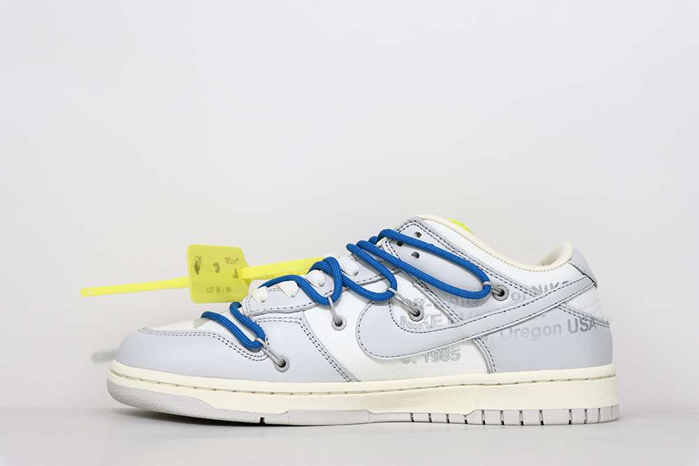 OFF-WHITE X DUNK LOW ‘LOT 10 OF 50’Replica DM1602-112 - Image 3