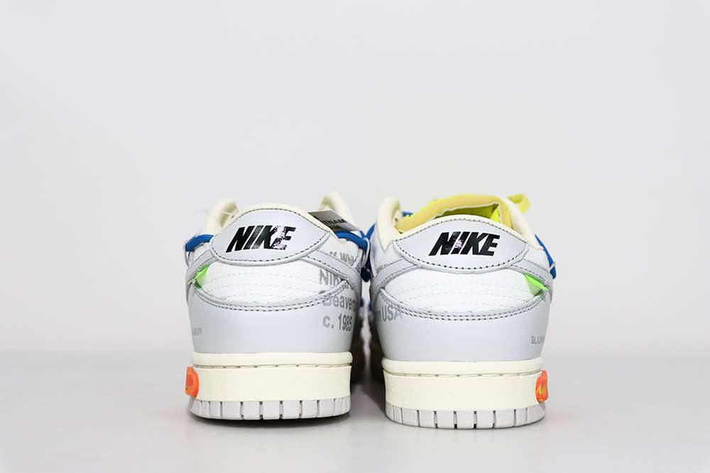 OFF-WHITE X DUNK LOW ‘LOT 10 OF 50’Replica DM1602-112 - Image 5