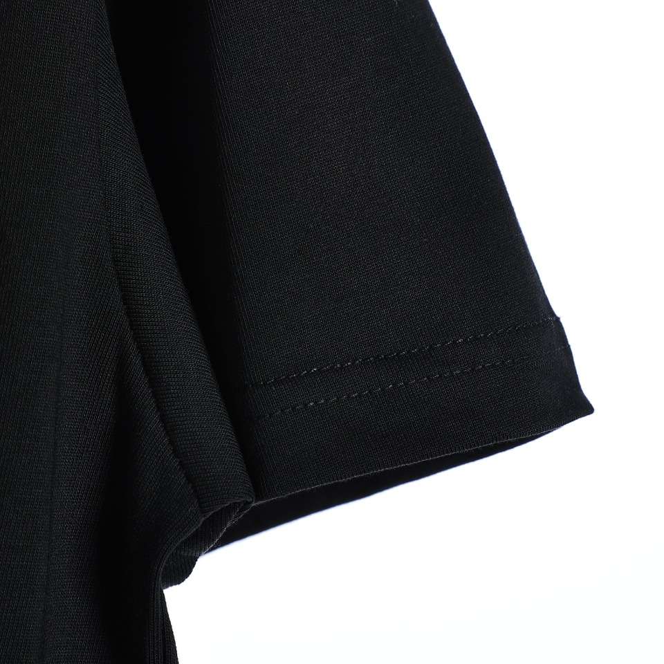 YESKICKS Louis Vuitton Fox Print Crew Neck T-Shirt For Unisex Black And White - Image 11