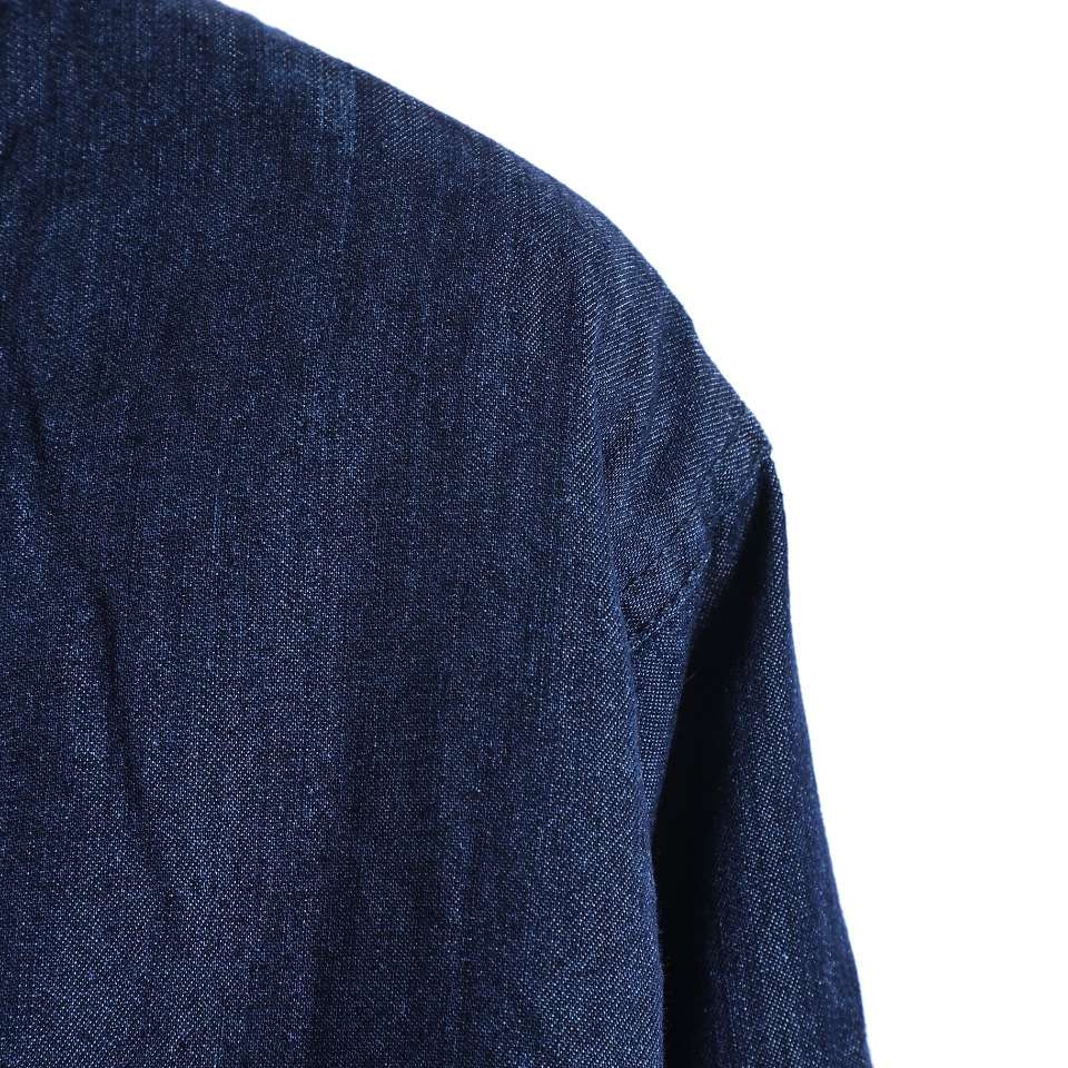 YESKICKS The North Face Denim Jacket Coat For Unisex Black And Denim Blue - Image 11