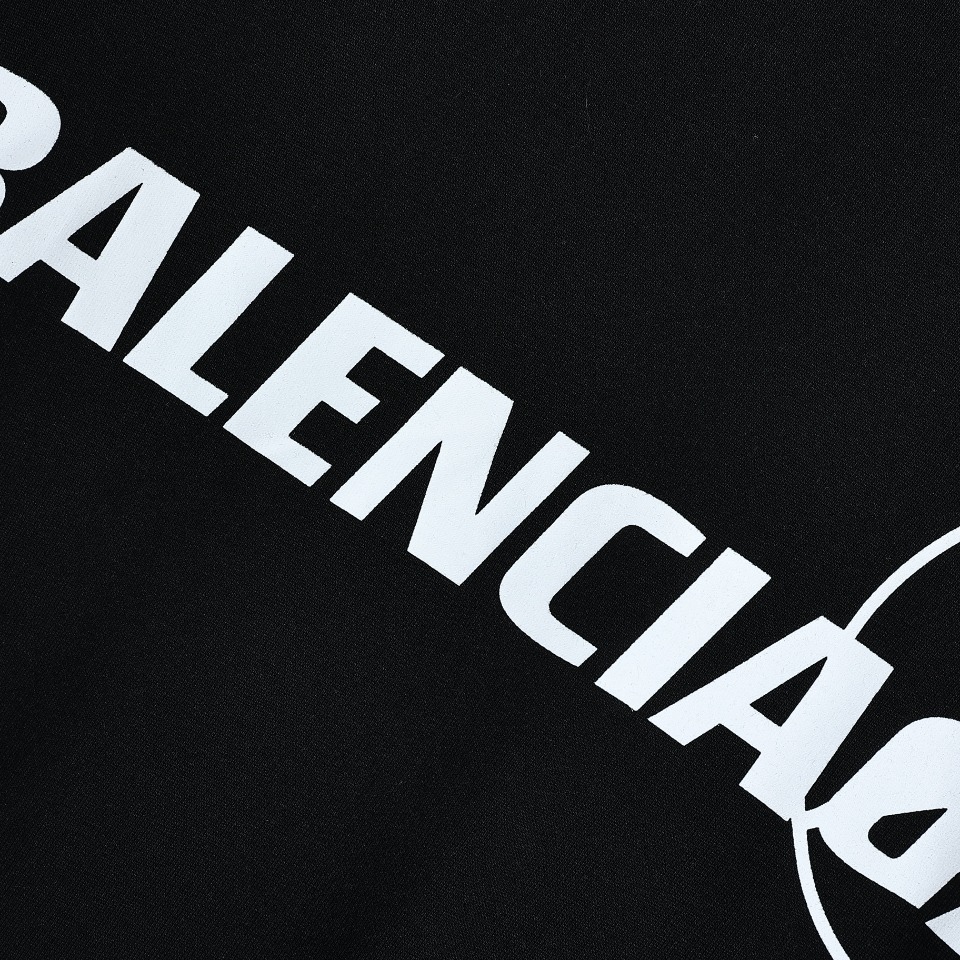 YESKICKS Balenciaga Letter Lightning Print For Unisex Black And White - Image 12