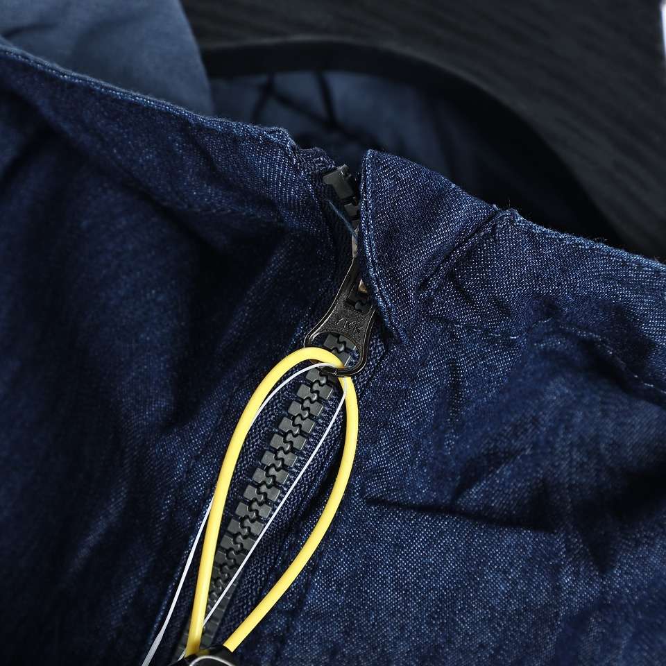 YESKICKS The North Face Denim Jacket Coat For Unisex Black And Denim Blue - Image 13