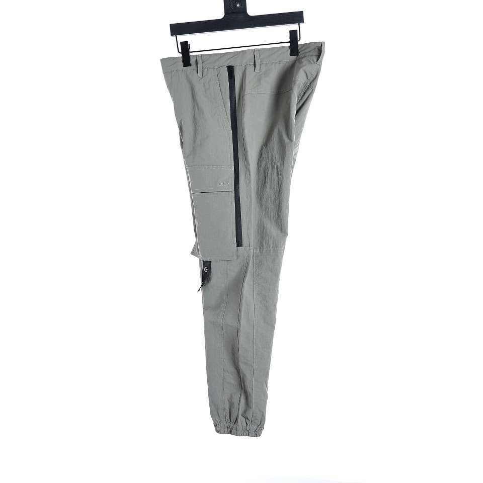 YESKICKS Dior Zippered Overalls For Men Black And Gray - Image 13
