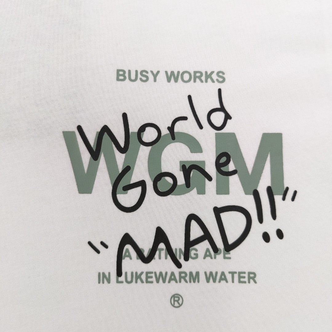 YESKICKS Bape Letter Camouflage Color Print T-Shirt for Unisex Black And White - Image 13