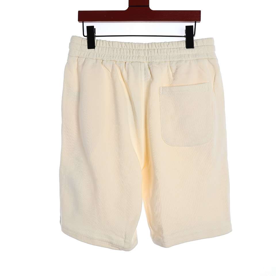 YESKICKS Givenchy Colorblocked Logo Embroidered Shorts Pants For Unisex Black And Apricot - Image 14