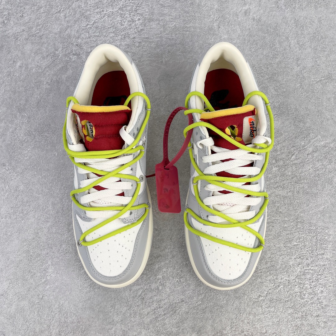 YESKICKS Off White x Dunk Low ‘Lot 08 of 50’Replica DM1602-106 - Image 3