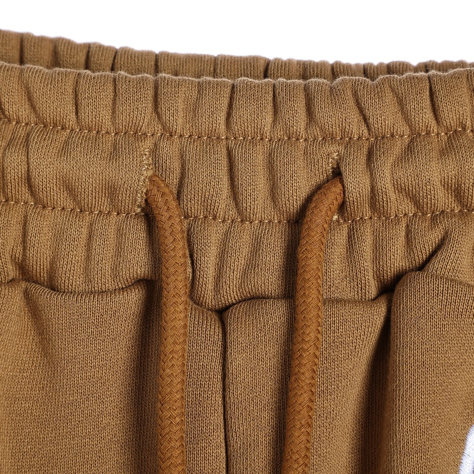 YESKICKS Louis Vuitton Scissor Short Pants Vintage Street wear For Unisex Brown and Black - Image 2