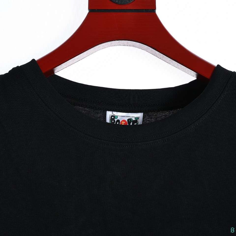 YESKICKS Bape Chest Graffiti Letter For Unisex Black And White - Image 2