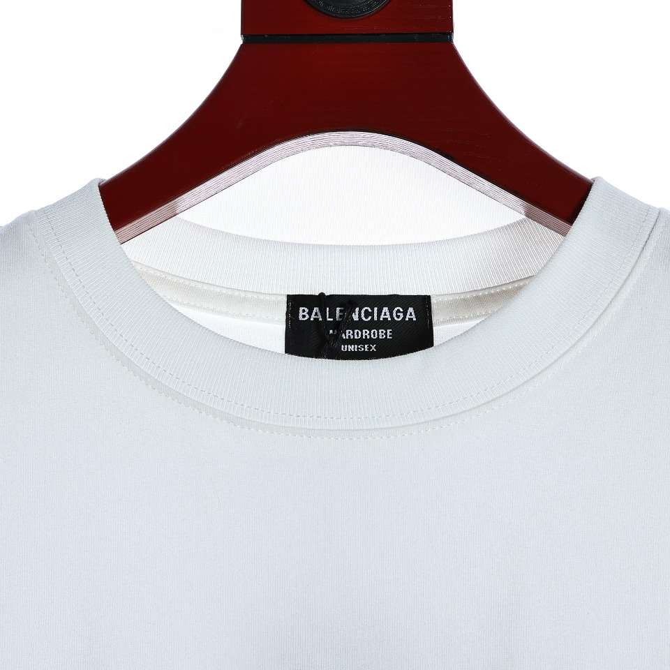 YESKICKS Balenciaga Letter Lightning Print For Unisex Black And White - Image 2