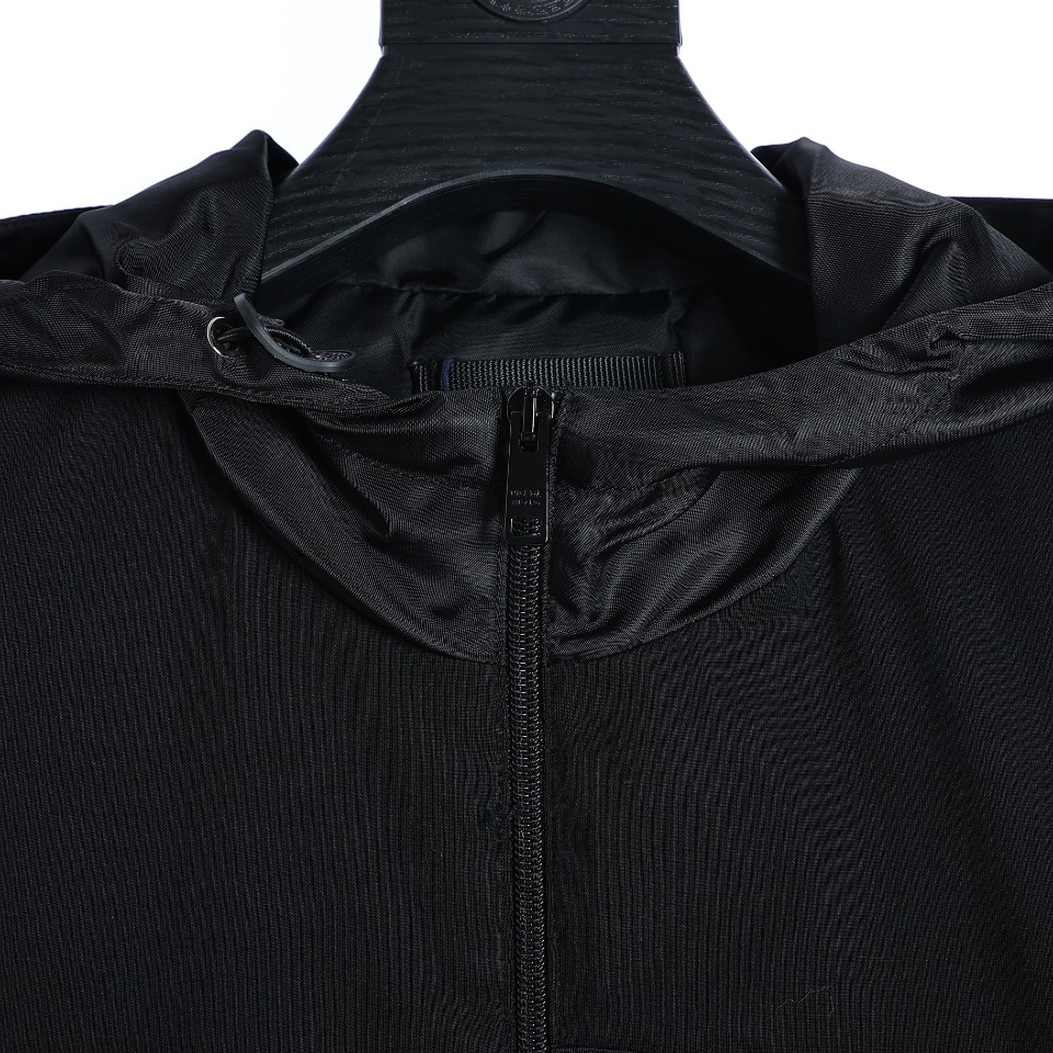 YESKICKS Prada Slim Hooded Jacket With Side Pockets For Unisex - Image 2