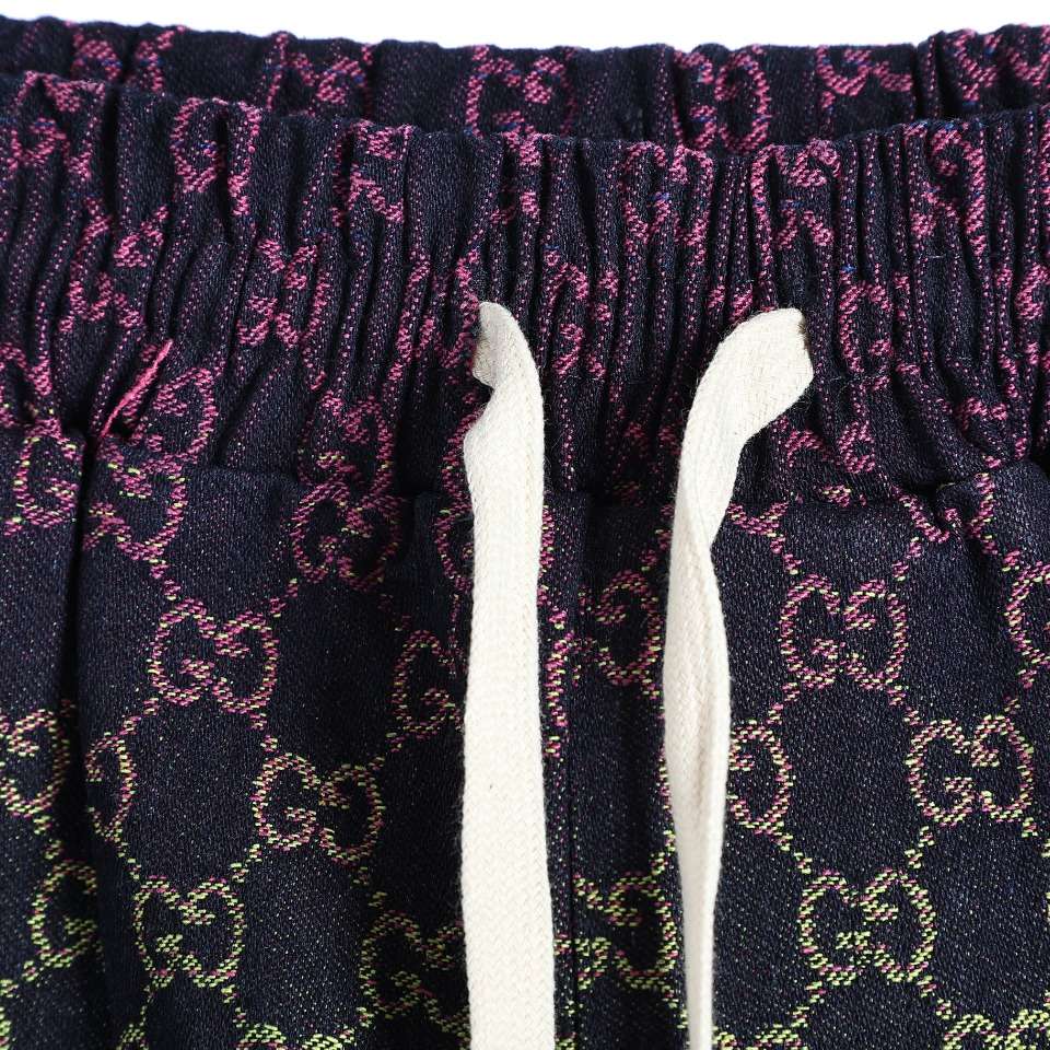 YESKICKS Gucci Gradient Denim Shorts For Men - Image 2