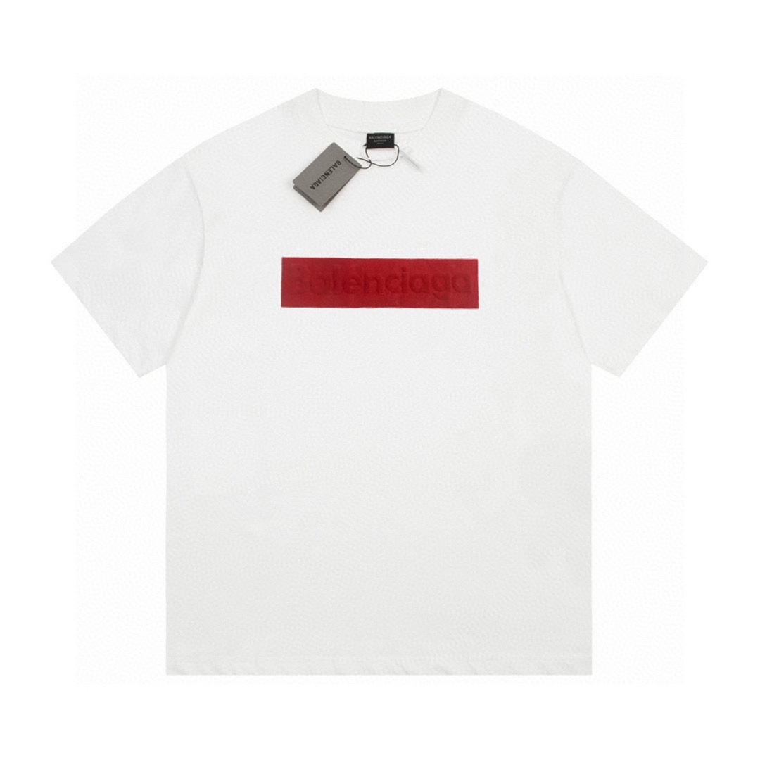 YESKICKS Balenciaga Minimalist Style Logo Print T-shirt for Unisex - Image 2