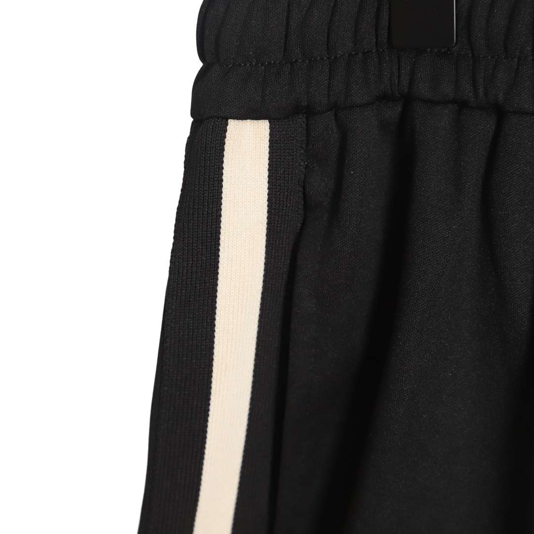 YESKICKS Celine Ribbon Ribbed Sweatpants For Unisex - Image 2