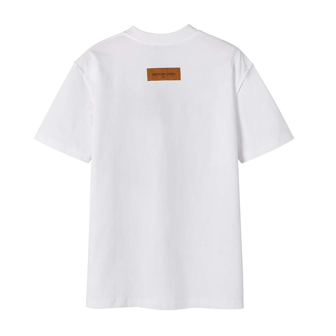 YESKICKS Louis Vuitton The Simpsons Print T-shirt for Unisex - Image 2