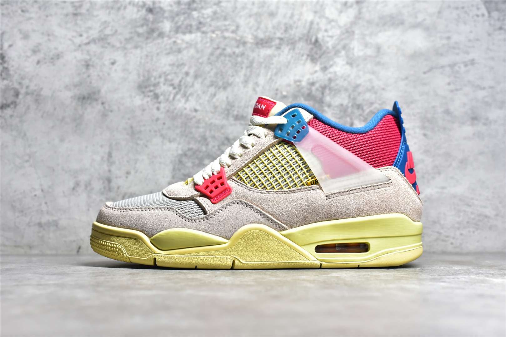 Jordan 4 Retro Union Guava Ice ""Off Noir"" DC9533-800 Replica Sneaker - Image 2