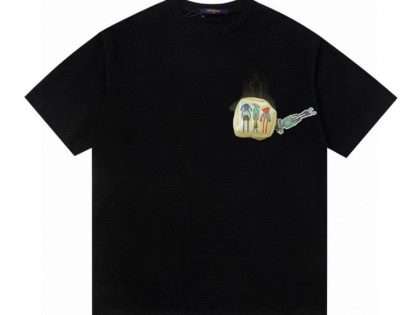 YESKICKS Louis Vuitton Cartoon Print T-Shirt For Unisex