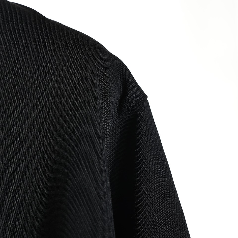 YESKICKS Balenciaga Love Element Pattern Logo Print T-shirt for Unisex Black And Gray - Image 2