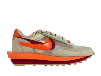 YESKICKS Sacai x Clot x LDWaffle 'Net Orange Blaze' Replica DH1347 100