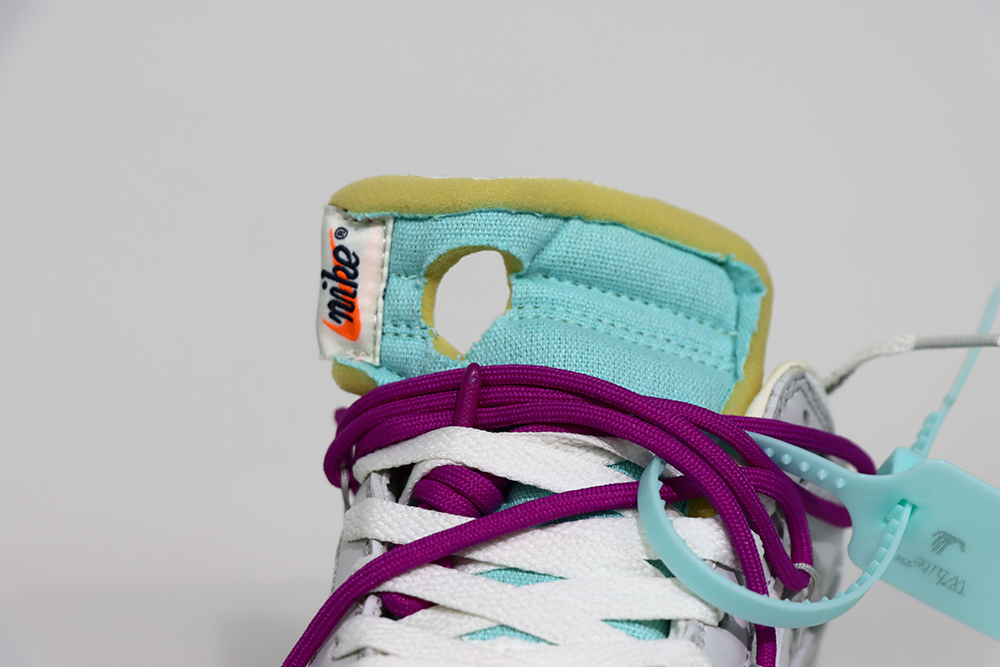 OFF-WHITE X DUNK LOW ‘LOT 21 OF 50’Replica DM1602-100 - Image 5