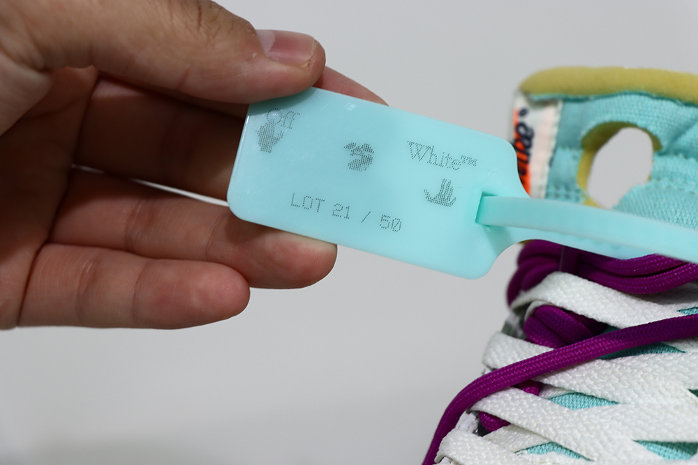 OFF-WHITE X DUNK LOW ‘LOT 21 OF 50’Replica DM1602-100 - Image 6