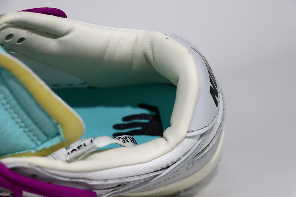 OFF-WHITE X DUNK LOW ‘LOT 21 OF 50’Replica DM1602-100 - Image 7