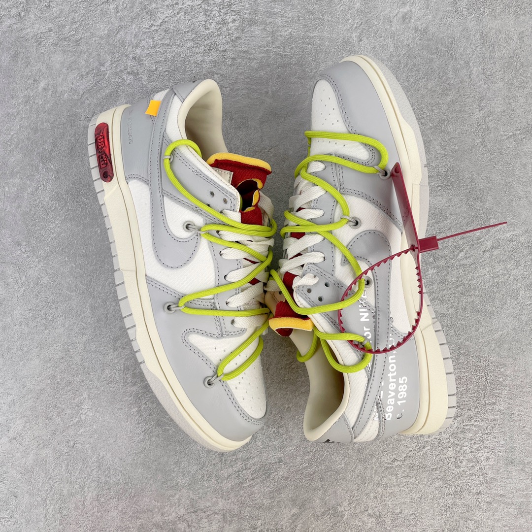 YESKICKS Off White x Dunk Low ‘Lot 08 of 50’Replica DM1602-106 - Image 4