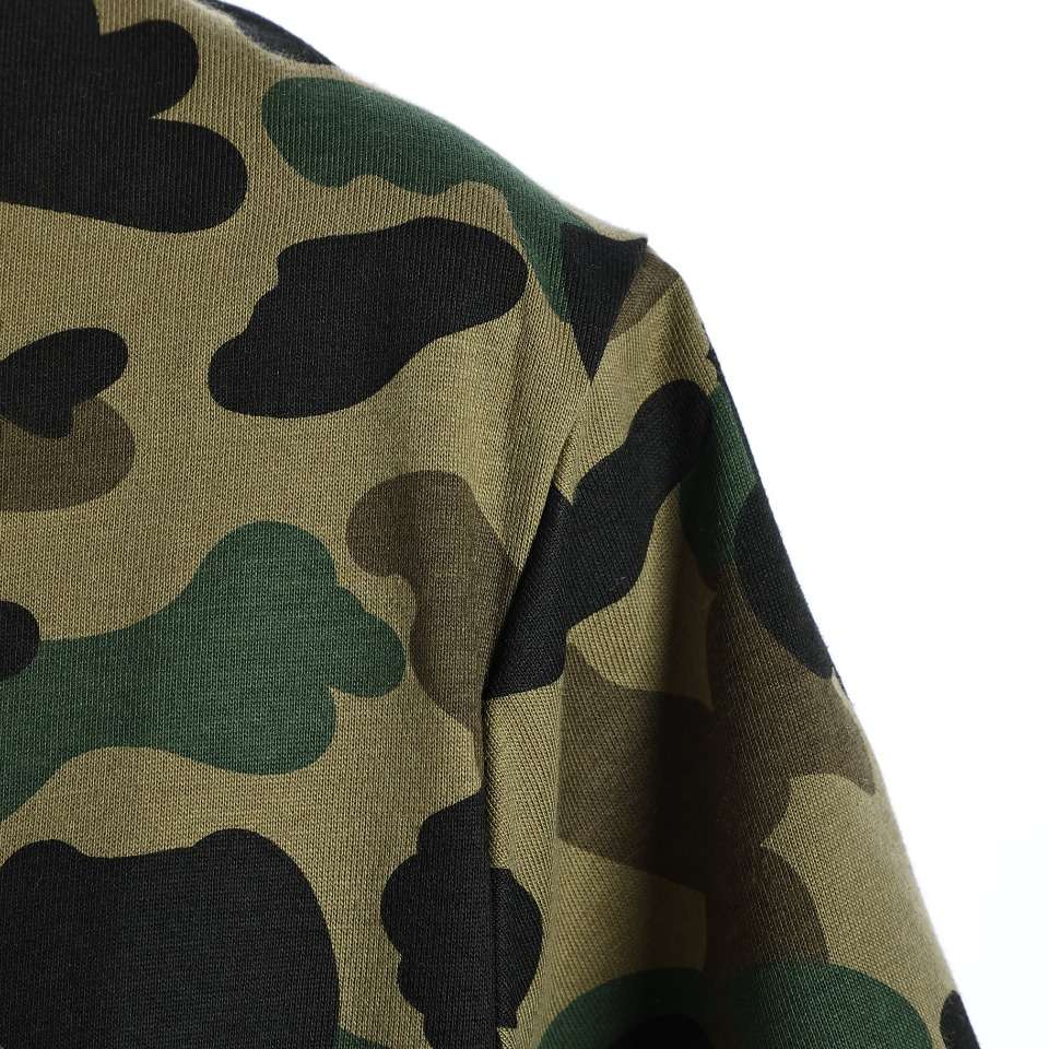 YESKICKS Bape Color Clash Cartoon Print T-Shirt for Unisex - Image 3